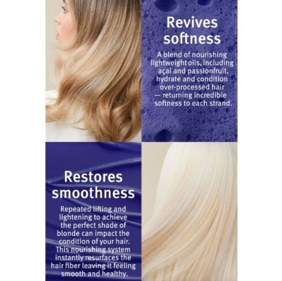 Aveda Blonde Revival Purple Toning Shampoo 1 Liter - Picture 3 of 9